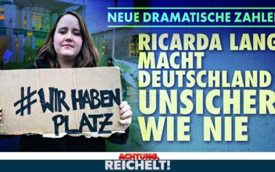 Kriminalstatistik: So gefährlich ist Ricarda Langs Deutschland | Achtung, Reichelt! vom 08.04.2024
